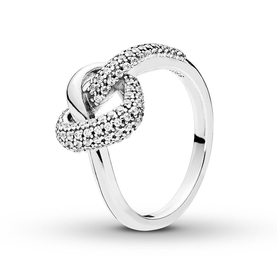 Pandora Ring Knotted Heart Sterling Silver Throughout Best And Newest Shimmering Knot Rings (View 3 of 25)