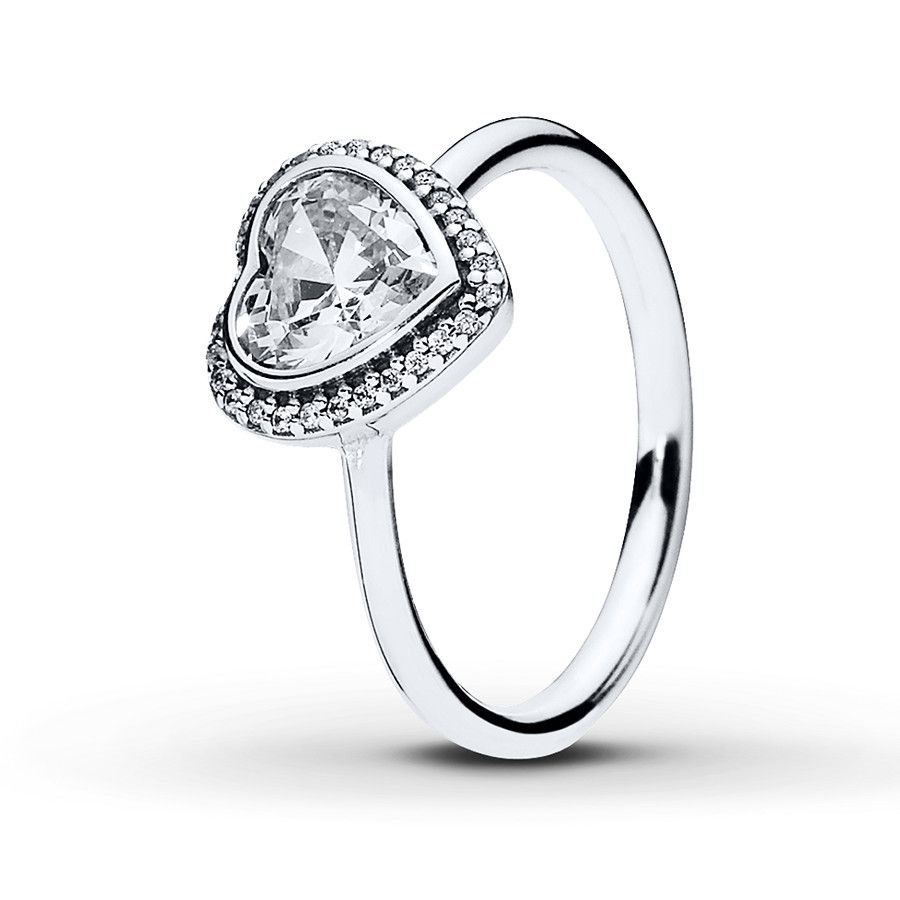 Pandora Ring Sparkling Love Sterling Silver Intended For 2017 Sparkle & Hearts Rings (View 11 of 25)