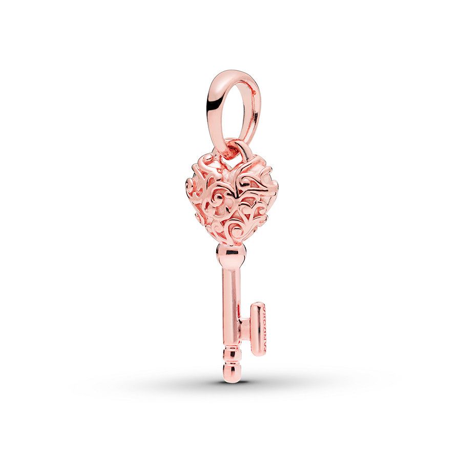 Pandora Rose Pendant Regal Key With Recent Regal Key Pendant Necklaces (View 6 of 25)