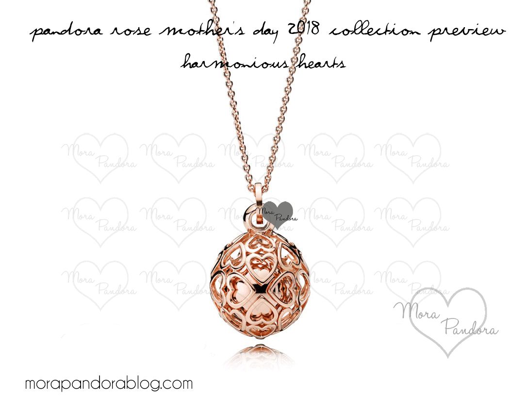 Pandora Rose Spring 2018 Preview | Mora Pandora Inside Newest Chiming Filigree Hearts Pendant Necklaces (View 19 of 25)