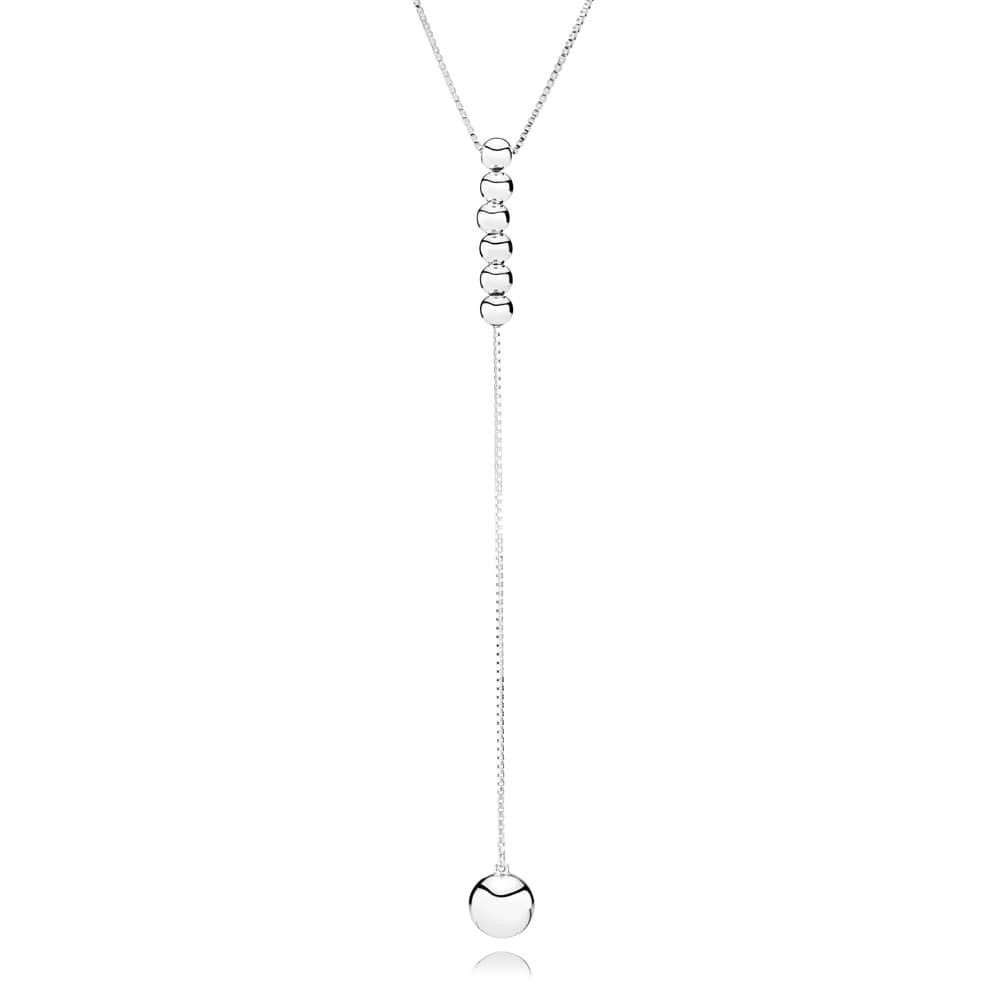 Pandora String Of Beads Necklace 397750 In 2020 String Of Beads Y  Necklaces (View 9 of 25)