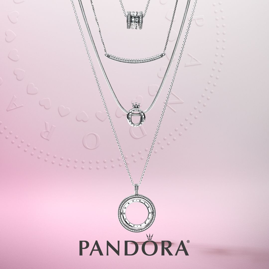 Pandora's New Signature Collection In 2019 Pandora Logo Pavé Heart Locket Element Necklaces (View 15 of 25)