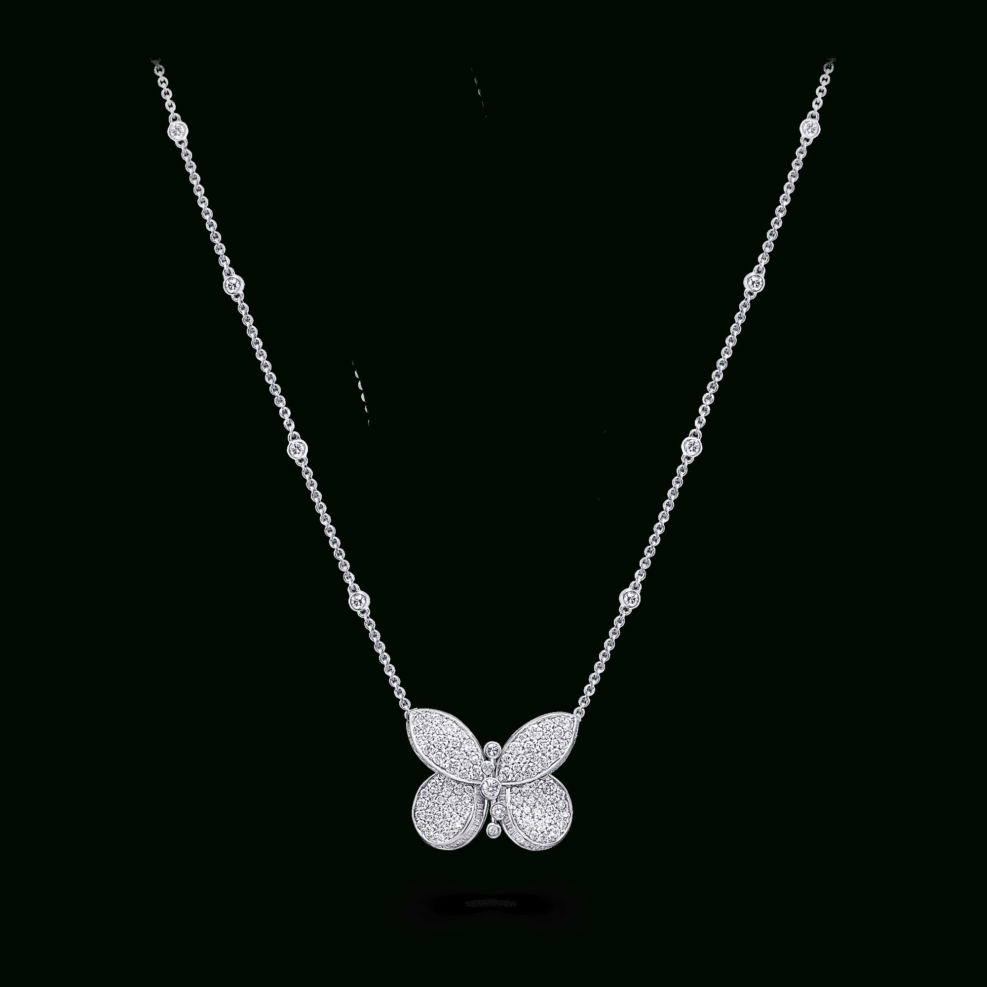 Princess Butterfly Pendant, Diamond | Graff In Most Recent Pavé Butterfly Pendant Necklaces (View 9 of 25)