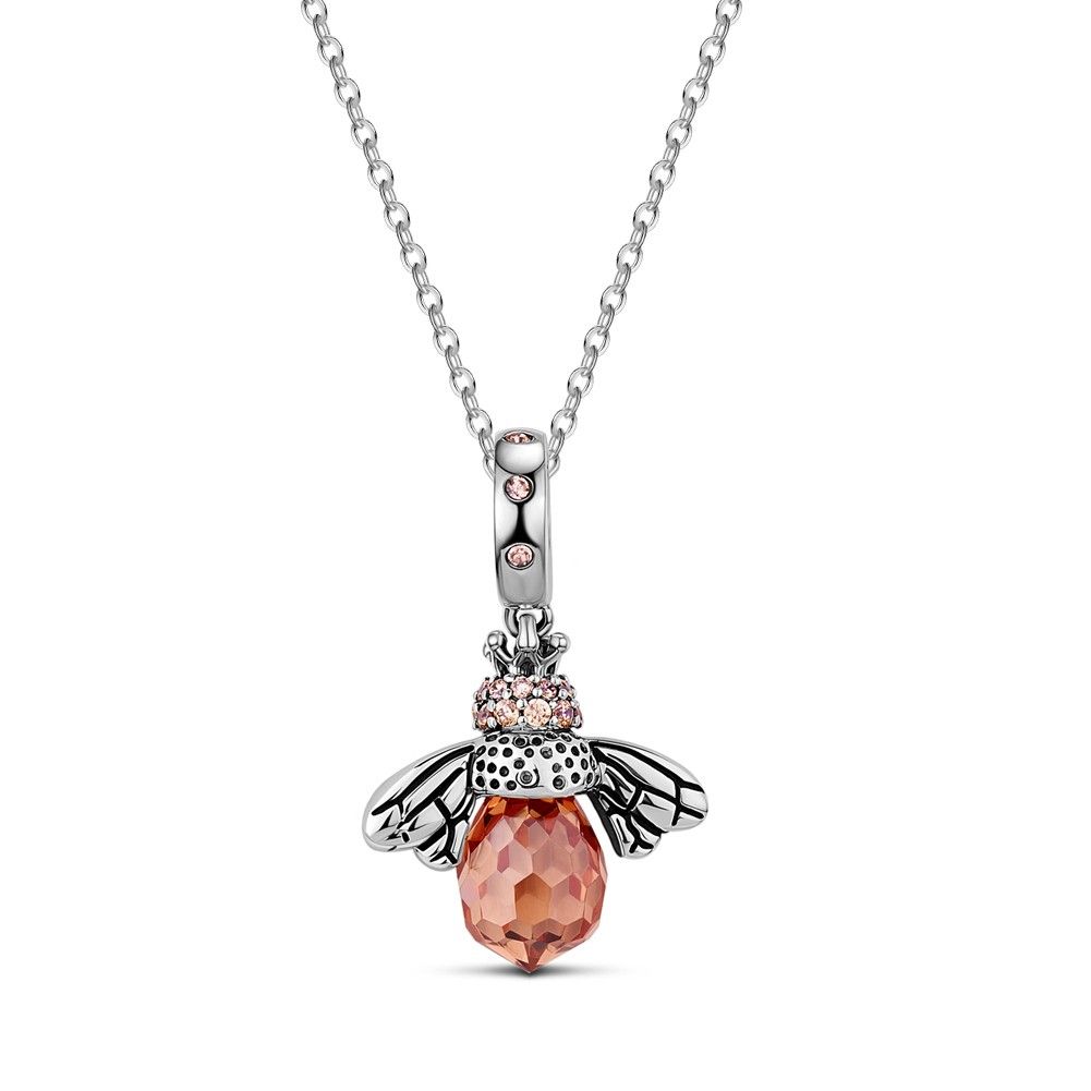 Queen Bee Pendant Necklace–tinysand Pertaining To Most Recently Released Queen Bee Pendant Necklaces (View 10 of 25)