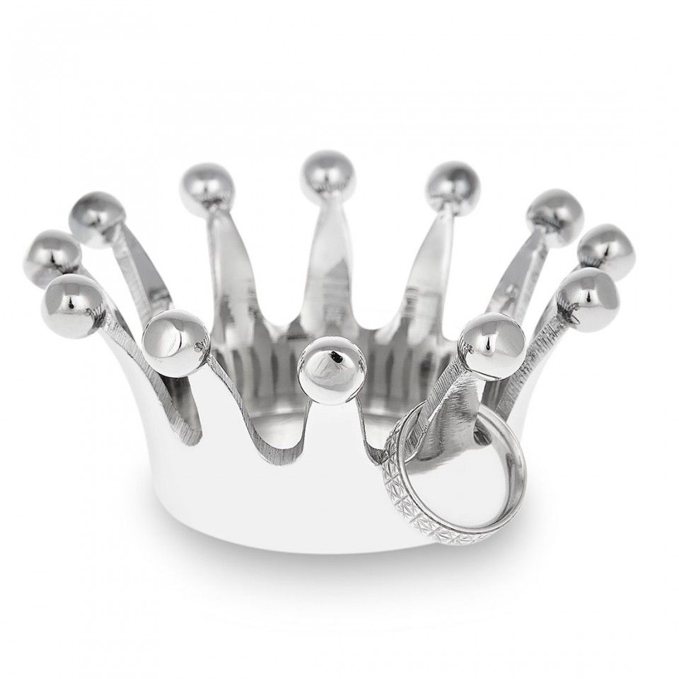 Royal Oak – Polished Metal Crown Ring Holder Regarding Best And Newest Polished Crown Rings (View 21 of 25)