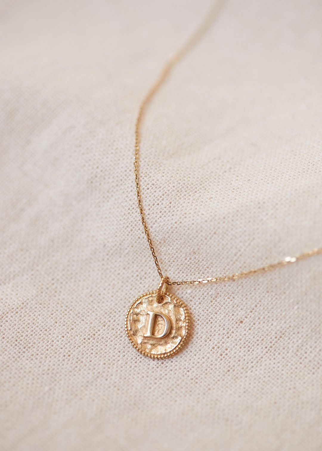 Sézane – Sara Pendant – Letters A To H Throughout Best And Newest Letter D Alphabet Locket Element Necklaces (View 20 of 25)