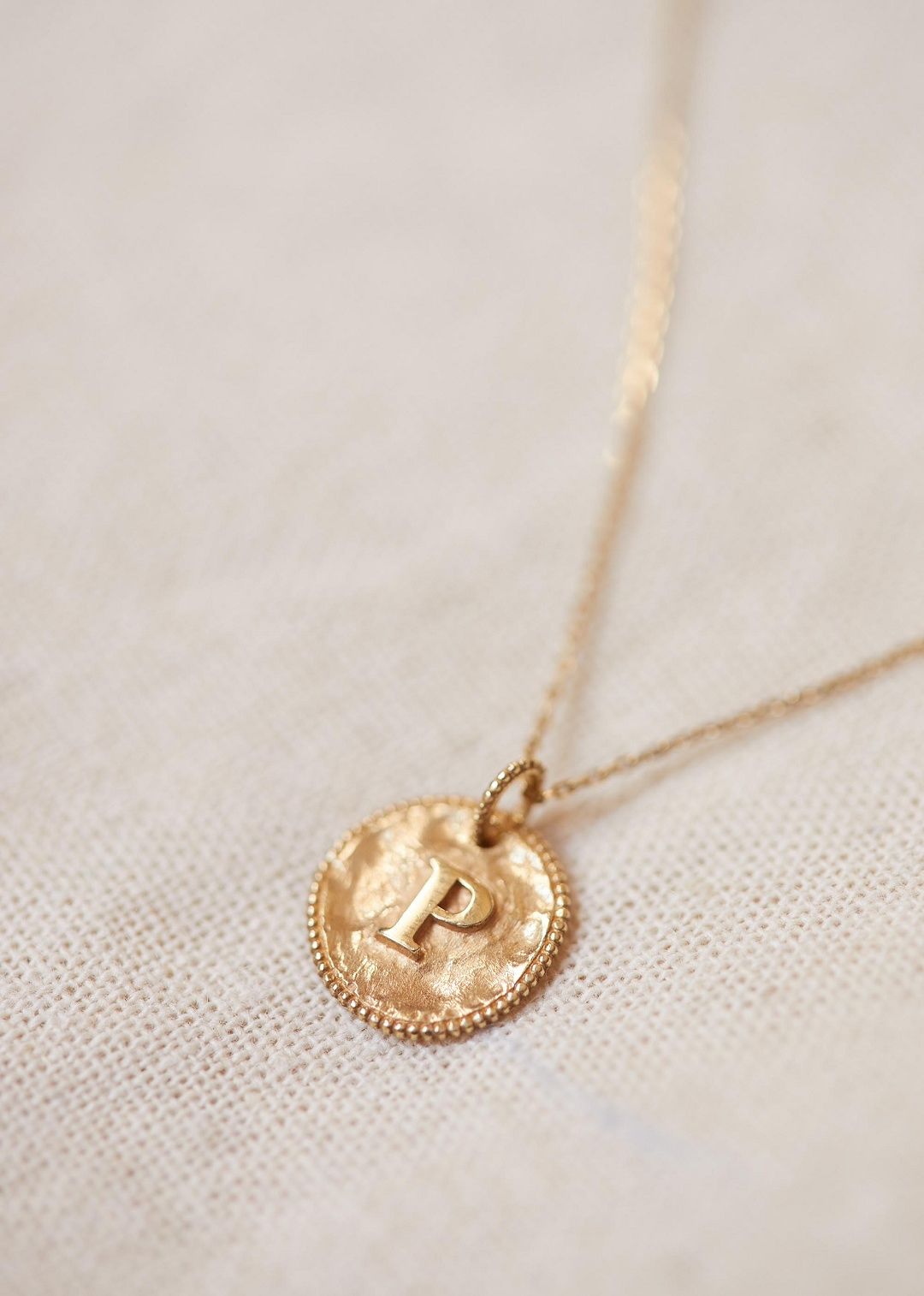 Sézane – Sara Pendant – Letters I To P With Regard To Most Current Letter K Alphabet Locket Element Necklaces (View 19 of 25)