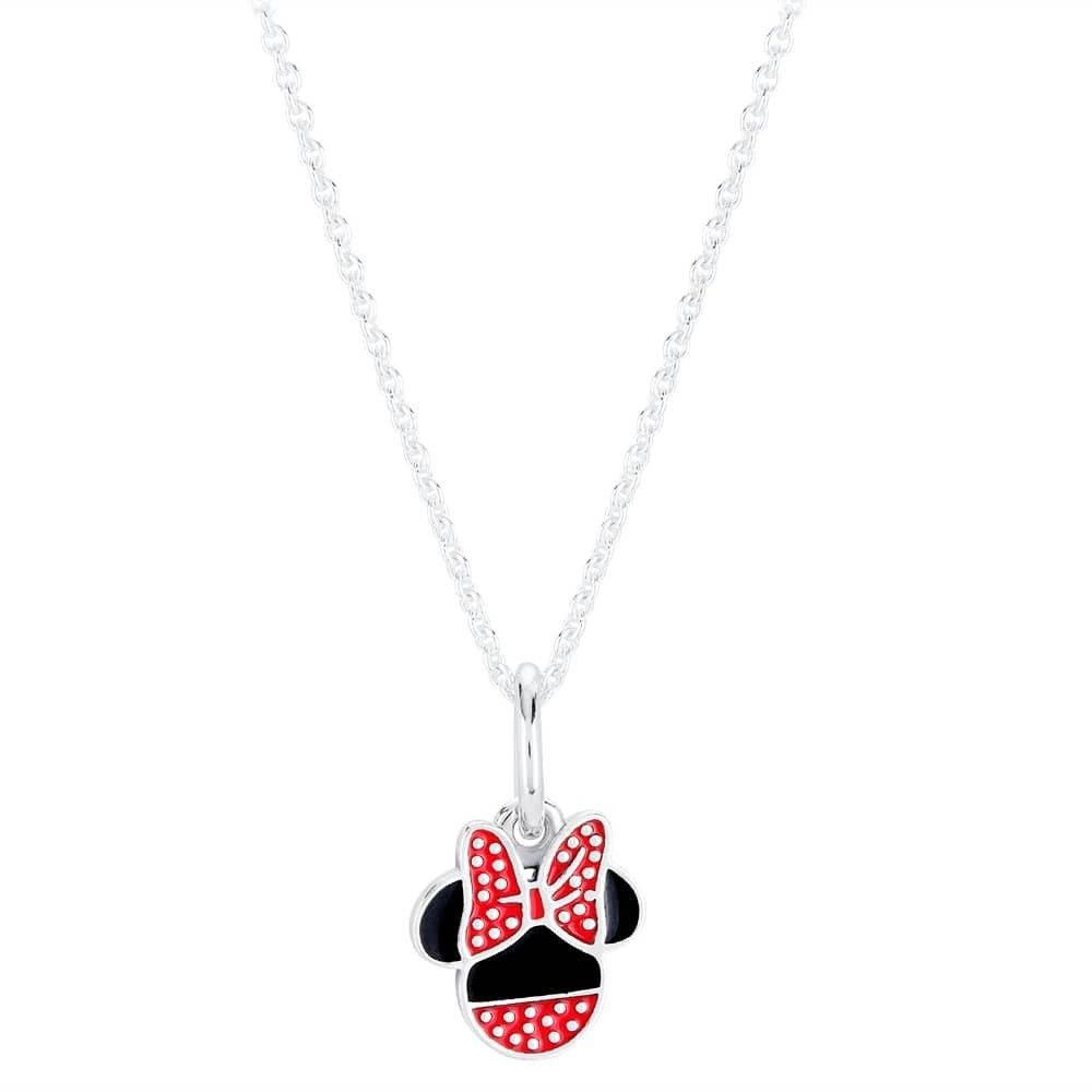 Spain Pandora Disney Charms Necklace Names 73816 01464 In Most Popular Disney, Sparkling Minnie Icon Petite Locket Charm Necklaces (View 22 of 25)