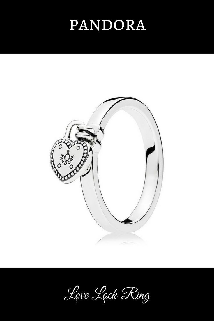 This Sleek Sterling Silver Band Ring Features A Stunning Heart Pertaining To Recent Heart Shaped Padlock Rings (View 2 of 25)