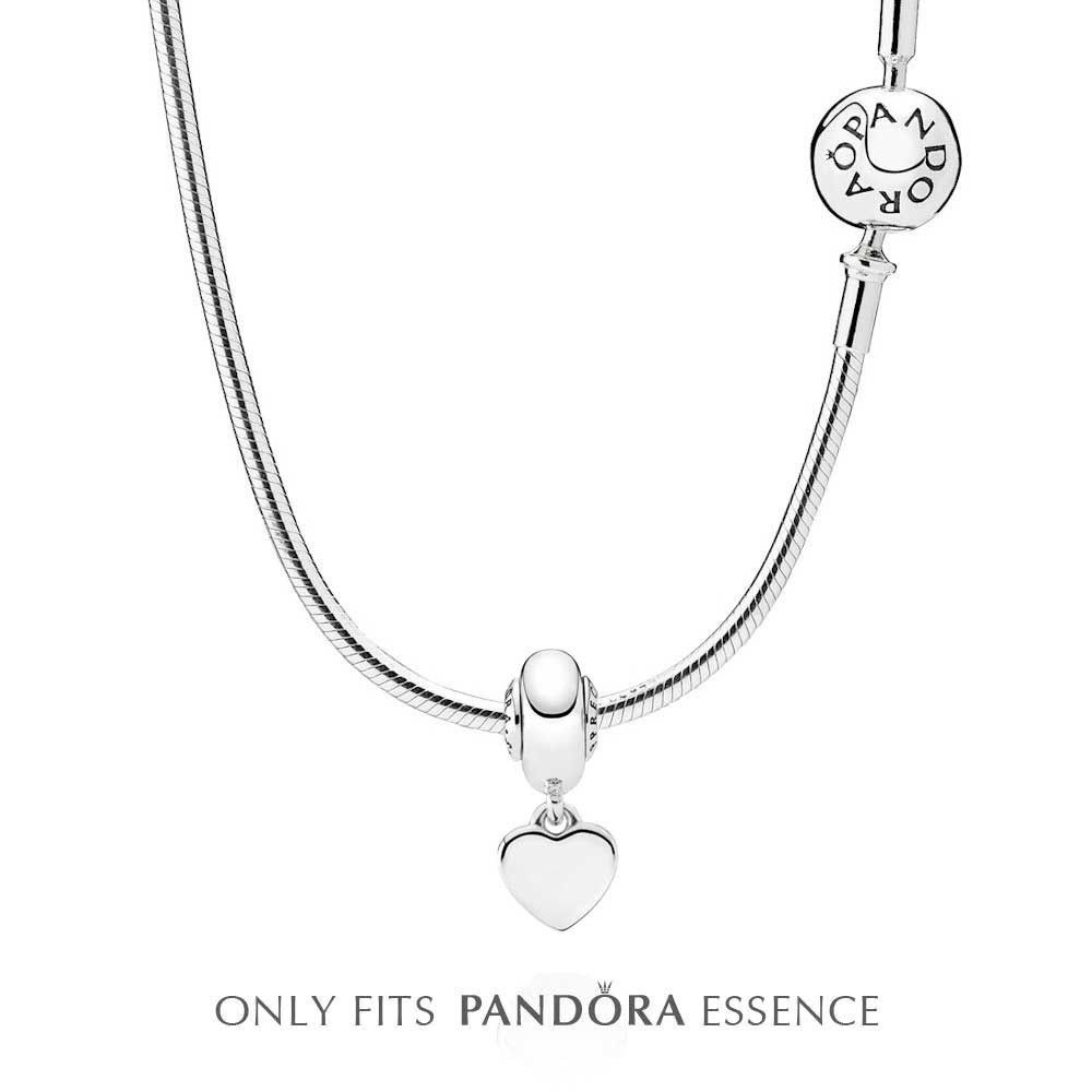 Uk Sale Online Pandora Appreciation Love Necklace In Silver Regarding Newest Pandora Essence Collier Necklaces (View 8 of 25)