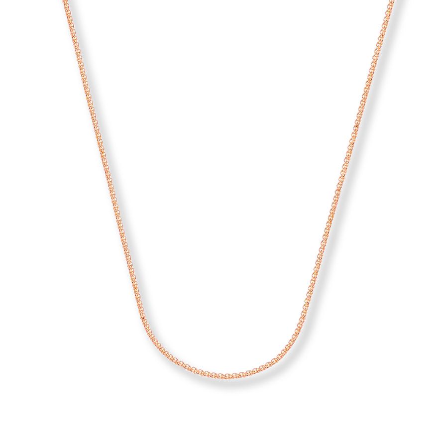Wheat Chain Necklace 14k Rose Gold 18" Length In 2019 Wheat Pendant Necklaces (View 20 of 25)