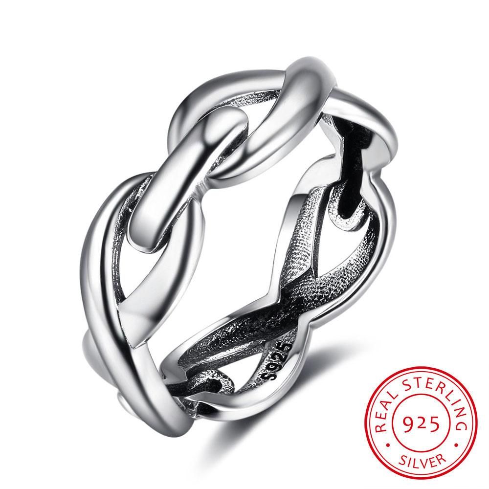 Whole Sale925 Sterling Silver Rings For Women Classic Bow Knot Friendship  Infinity Love Finger Rings Gift For Girls (ri102892) Inside Most Recent Classic Bow Rings (View 7 of 25)