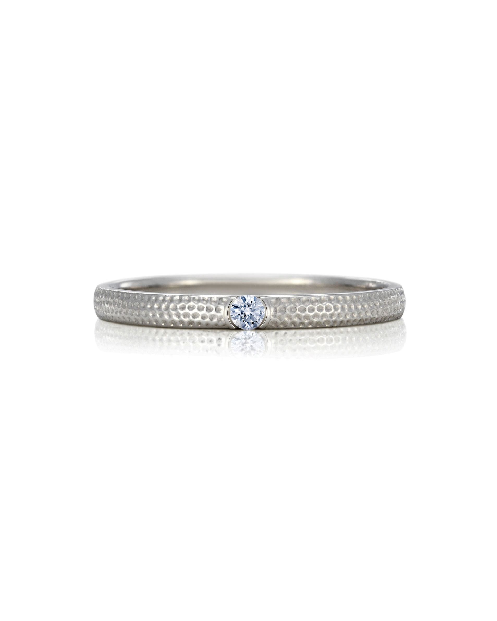 40 Unique Wedding Bands For The Groom | Martha Stewart Weddings With Regard To Most Recent Single Diamond Zalium Wedding Bands (View 9 of 25)