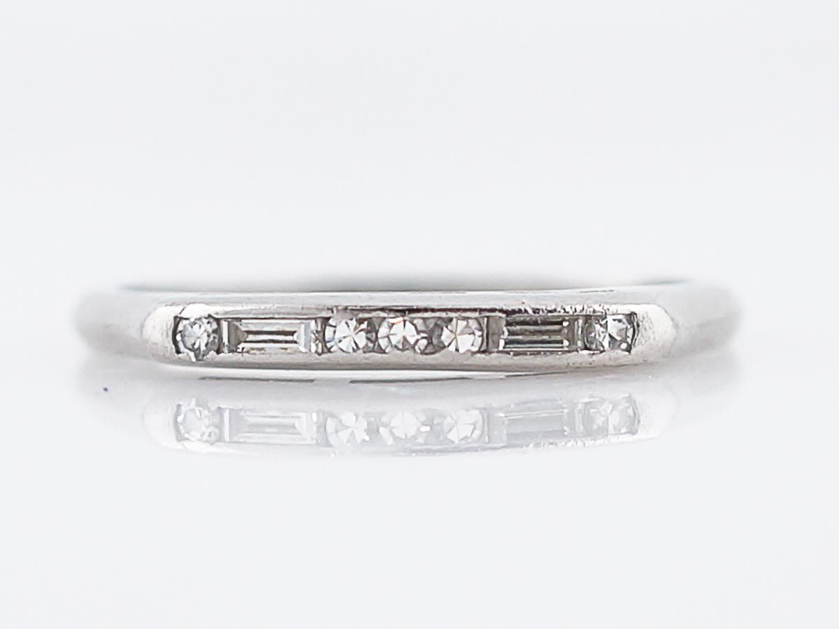 Antique Wedding Band Art Deco  (View 9 of 25)
