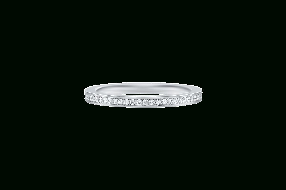Belle Diamond Wedding Band | Harry Winston In Latest Micropavé Diamond Large Wedding Bands (View 3 of 25)