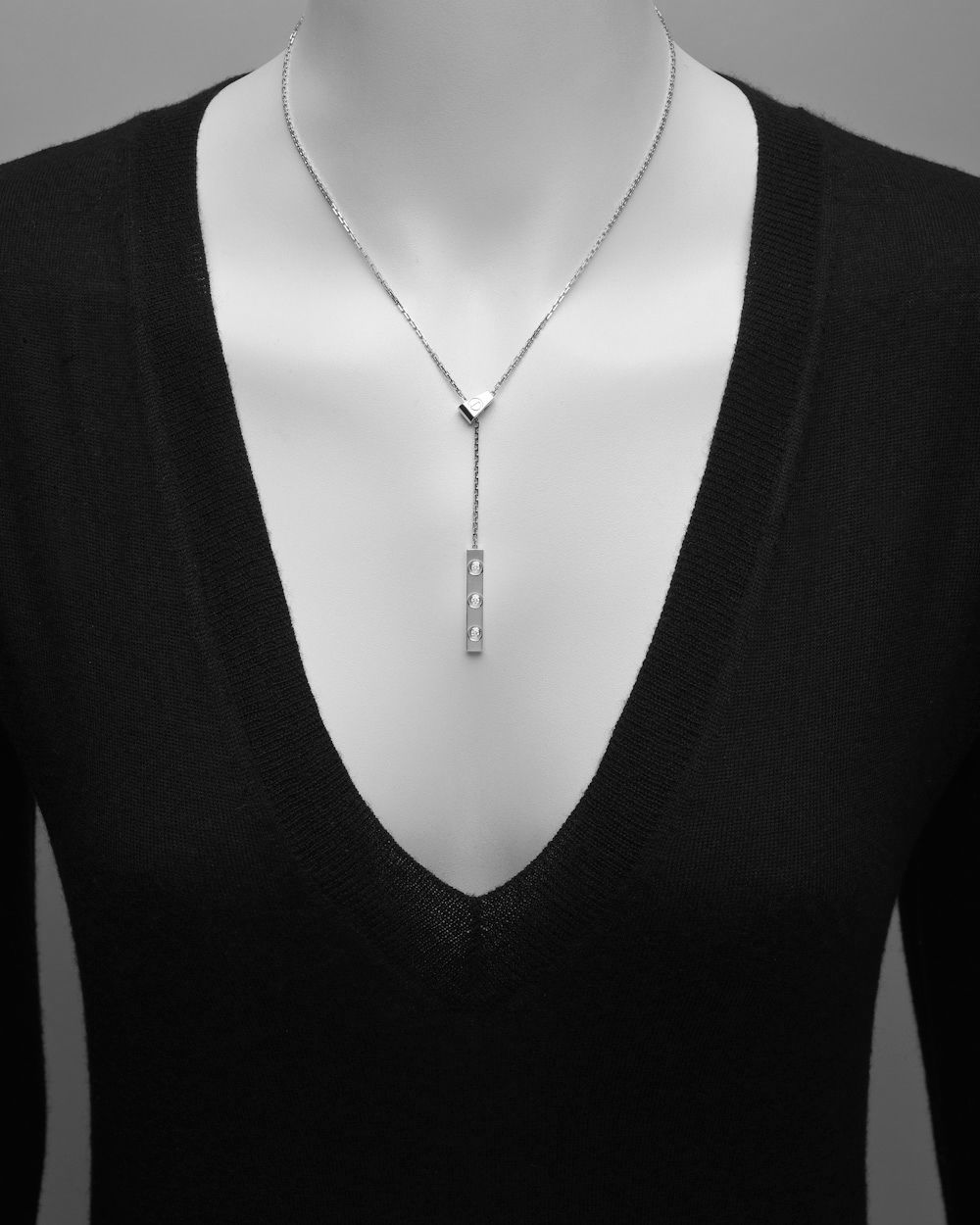 Cartier White Gold Diamond Love Necklace | Betteridge For Most Up To Date Round Brilliant Diamond Lariat Necklaces (View 19 of 25)