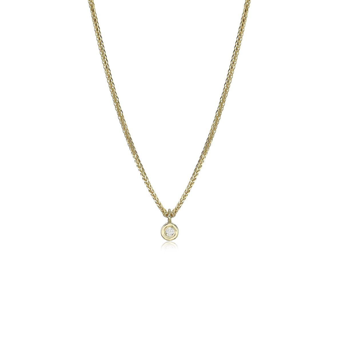 Delicate Diamond Necklace Throughout Most Recent Small Diamond Necklaces (View 5 of 25)