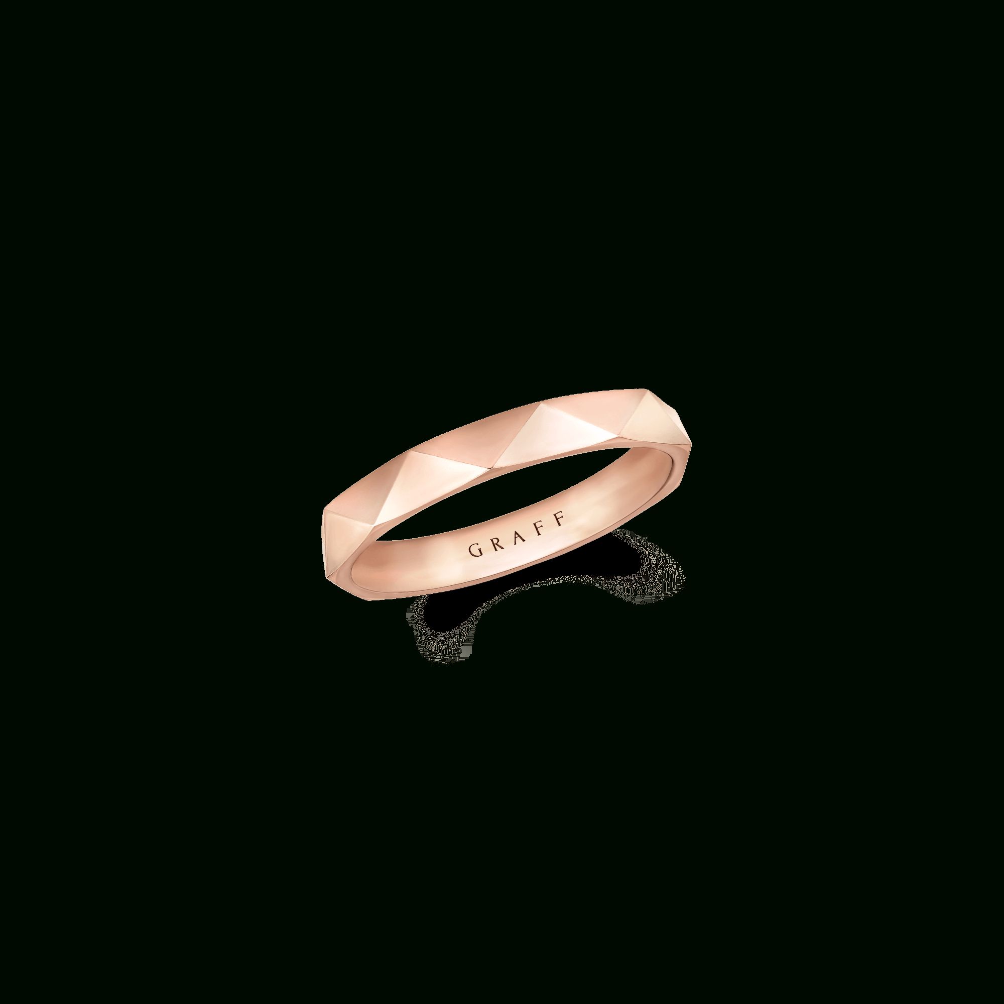 Signature Wedding Band, Rose Gold | Graff Pertaining To Current Signature Bands Ring (View 16 of 25)