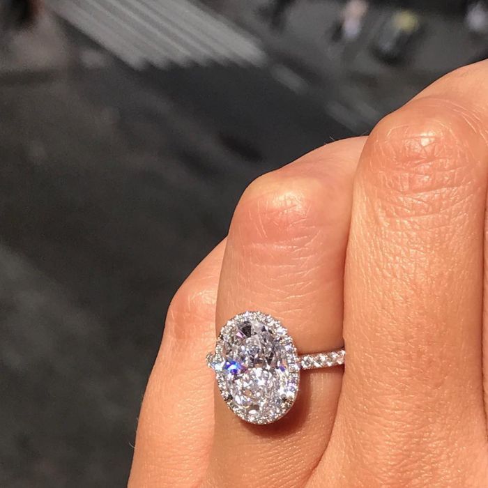 18 Amethyst Engagement Rings That Are Just Stunning | Who What Wear Throughout Amethyst And Diamonds Rings (View 14 of 25)