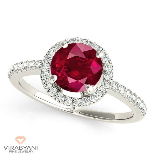 2.35 Ct. Natural Ruby Ring With 0.35 Ctw (View 20 of 25)