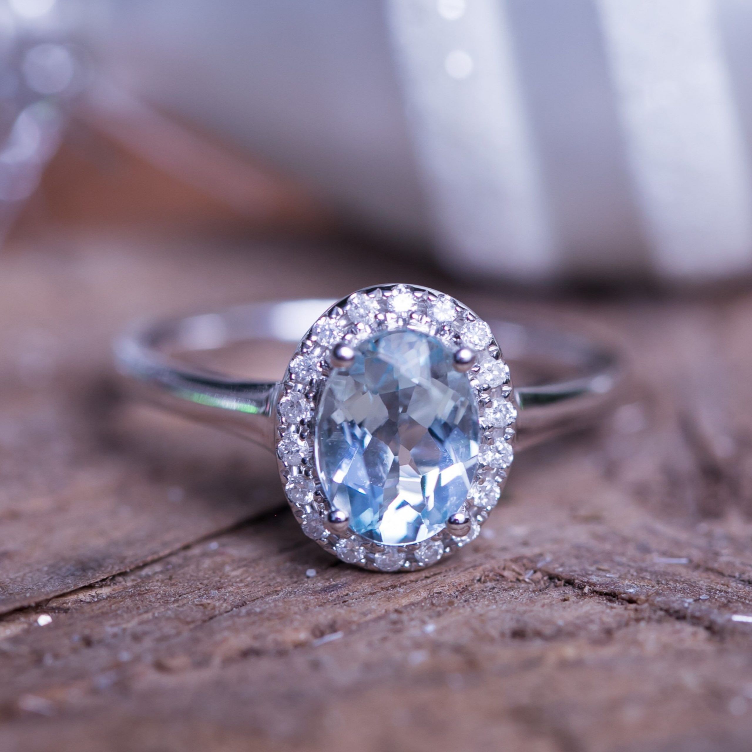 7 Alluring Aquamarine Engagement Rings – Diamond Wish Within Aquamarine And Diamond Rings (View 14 of 25)