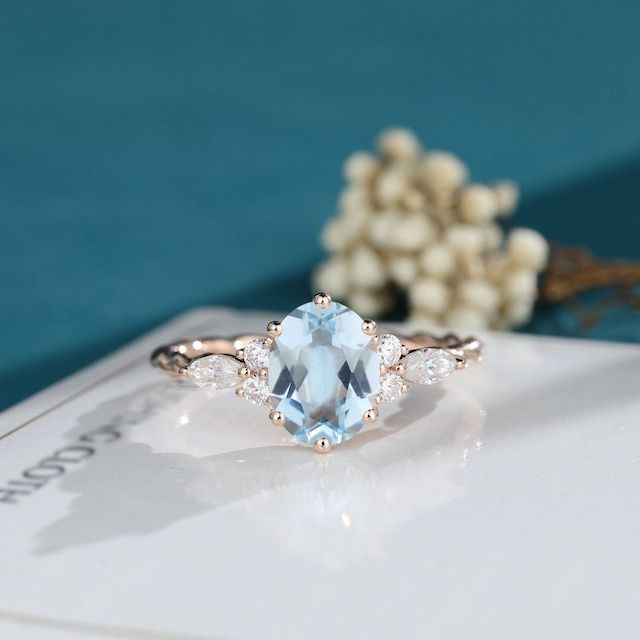 Aquamarine Engagement Rings: The Complete Guide Inside Aquamarine And Diamond Rings (View 9 of 25)