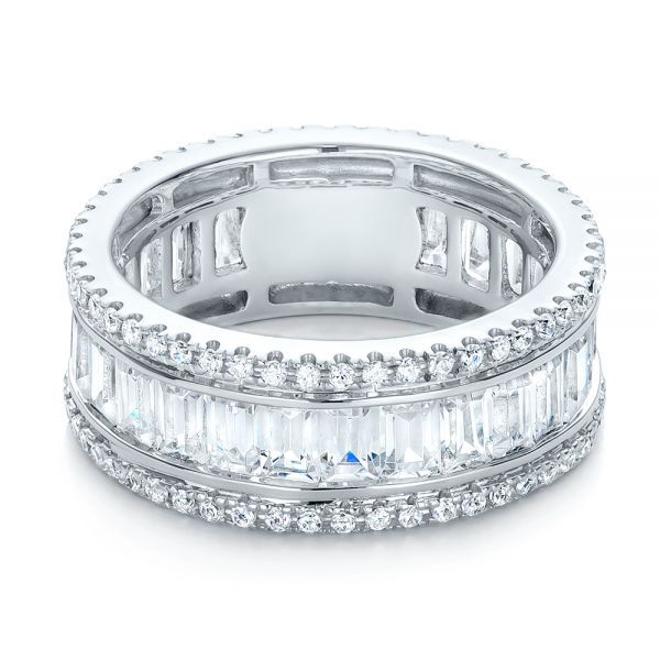 Baguette And Round Diamond Eternity Band #101311 – Seattle Bellevue |  Joseph Jewelry With Baguette And Round Diamonds Eternity Band Rings (View 5 of 25)