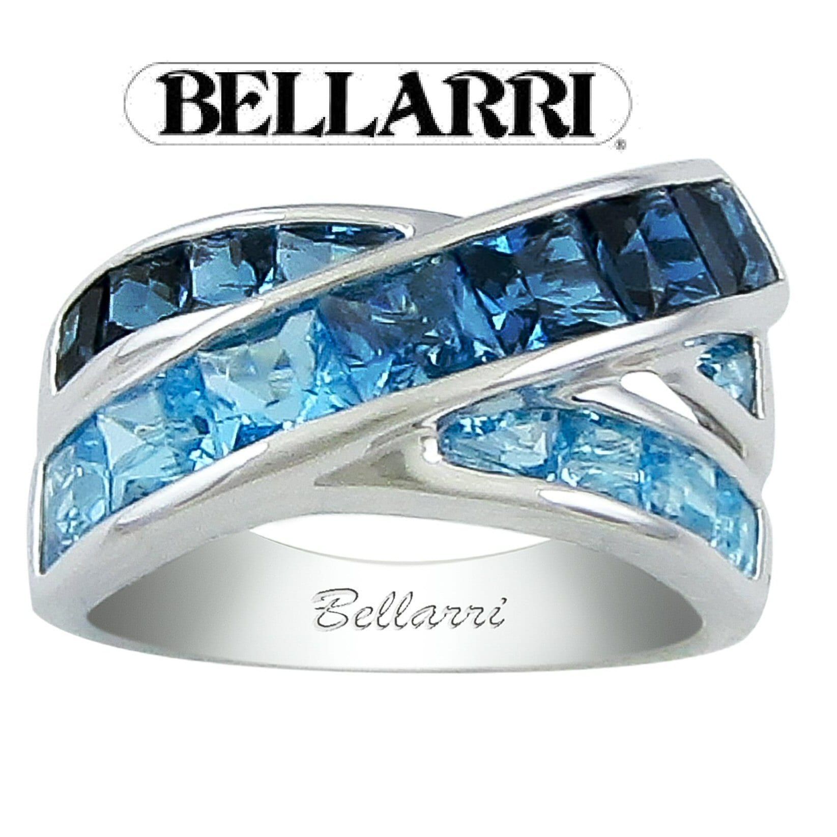 Blue Topaz Ring With Swiss Blue And London Blue Topaz – Goldinart With Blue Topaz Rings (View 20 of 25)
