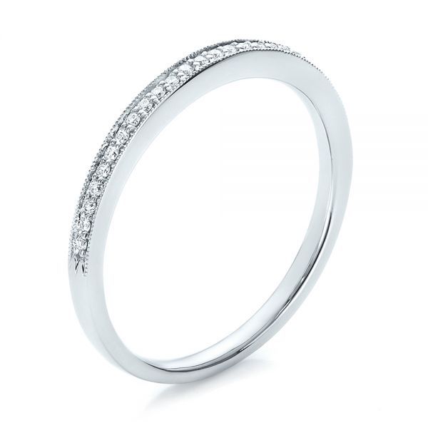 Bright Cut Diamond Wedding Band #100414 – Seattle Bellevue | Joseph Jewelry Pertaining To Bright Cut Rings (View 4 of 25)