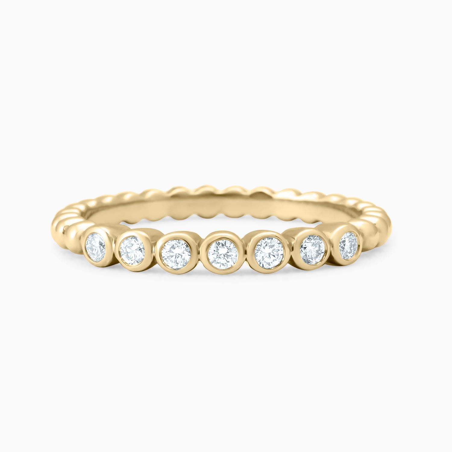 Bubbles Diamond Bezel Row Ring – Maidor With Regard To Bubbles Bezel Diamond Rings (View 23 of 25)