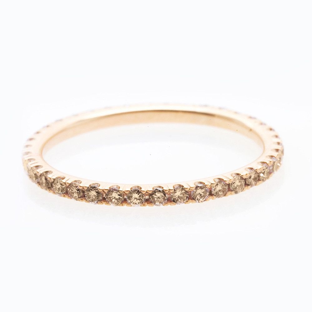 Champagne Diamond Eternity Ring For Champagne Diamond Eternity Rings (View 3 of 25)