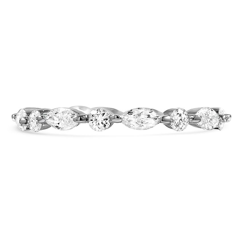 Custom Round And Marquise Diamond Eternity Ring | Brilliant Earth Regarding Marquise Shape Eternity Band Rings With Round Diamonds (View 1 of 25)