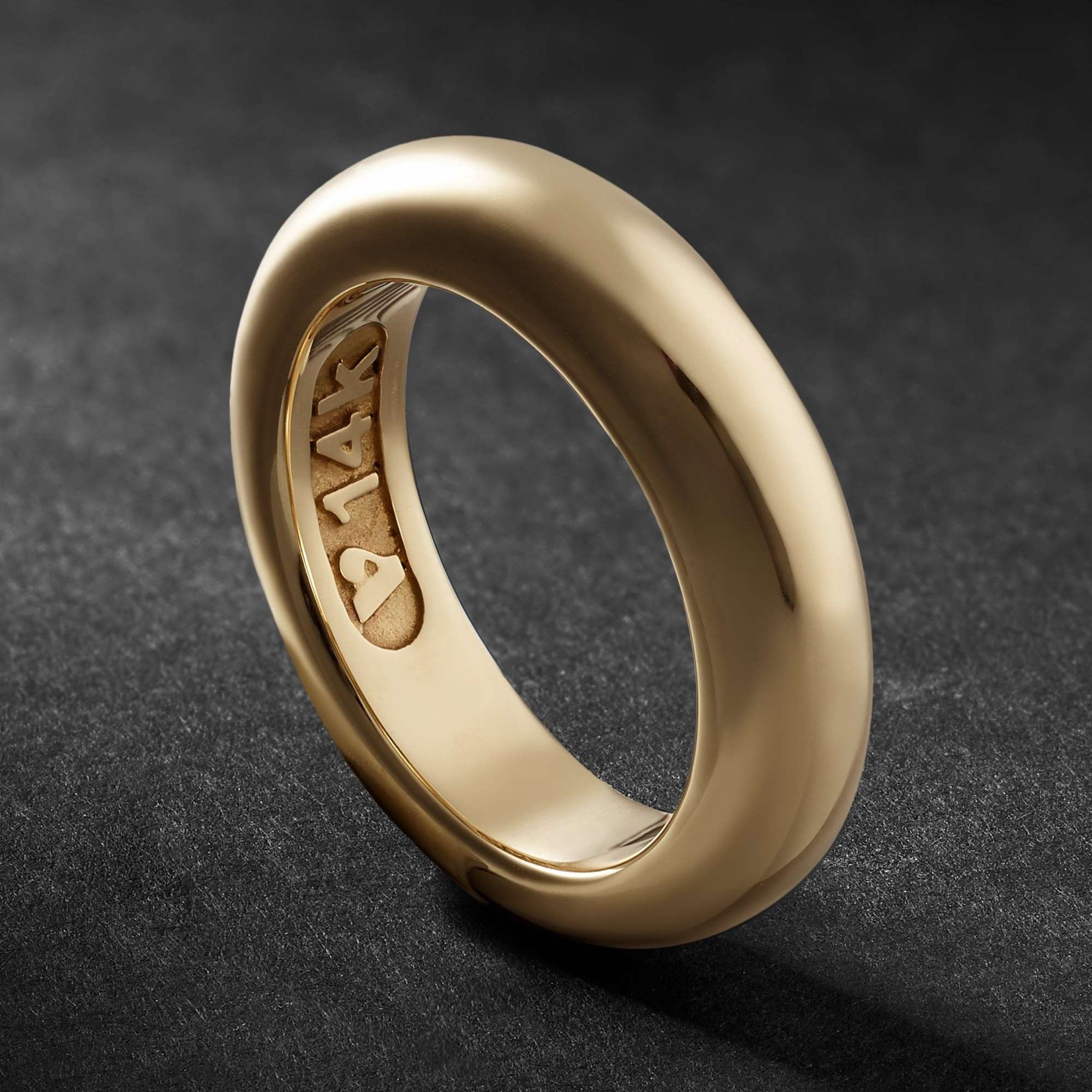 Gold Bubble Gold Ring | Vada | Mr Porter Pertaining To Bubbles Gold Band Rings (View 19 of 25)