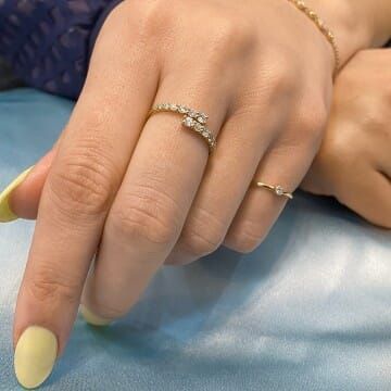 Graduated Diamond Wrap Ring | Lauren B Jewelry Within Graduated Diamonds Wraparound Rings (Photo 25 of 25)