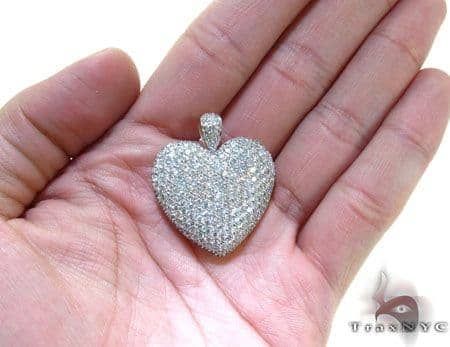 Ladies Yellow Gold Bubble Heart Pendant 20736: Best Price For Jewelry. Buy  Online In Ny At Traxnyc (View 13 of 25)