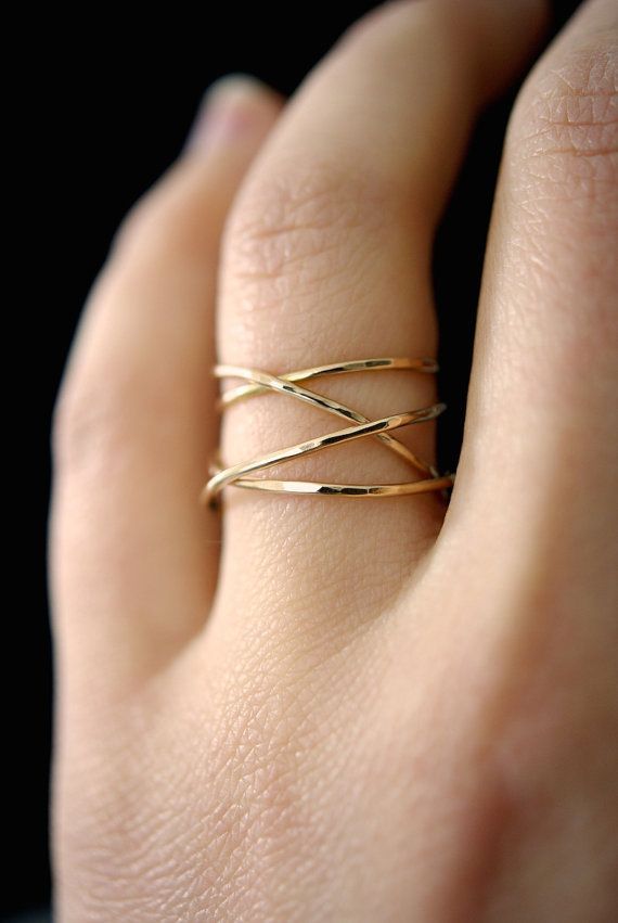 Large Gold Wrap Ring 14k Gold Fill Wraparound Ring Wrapped – Etsy |  Sieraden Accessoires, Sieraden Ideeën, Sieraden Armbanden With Regard To Gold Wraparound Rings With Diamonds (View 19 of 25)