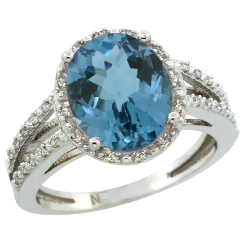 London Blue Topaz With Regard To Blue Topaz Rings With Braided Gold Band (View 22 of 25)