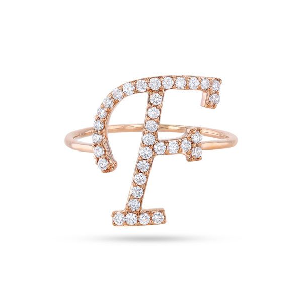 Love Letters Ring – Adelya Jewellery Pertaining To Love Letters Diamond Letter Rings (View 8 of 25)