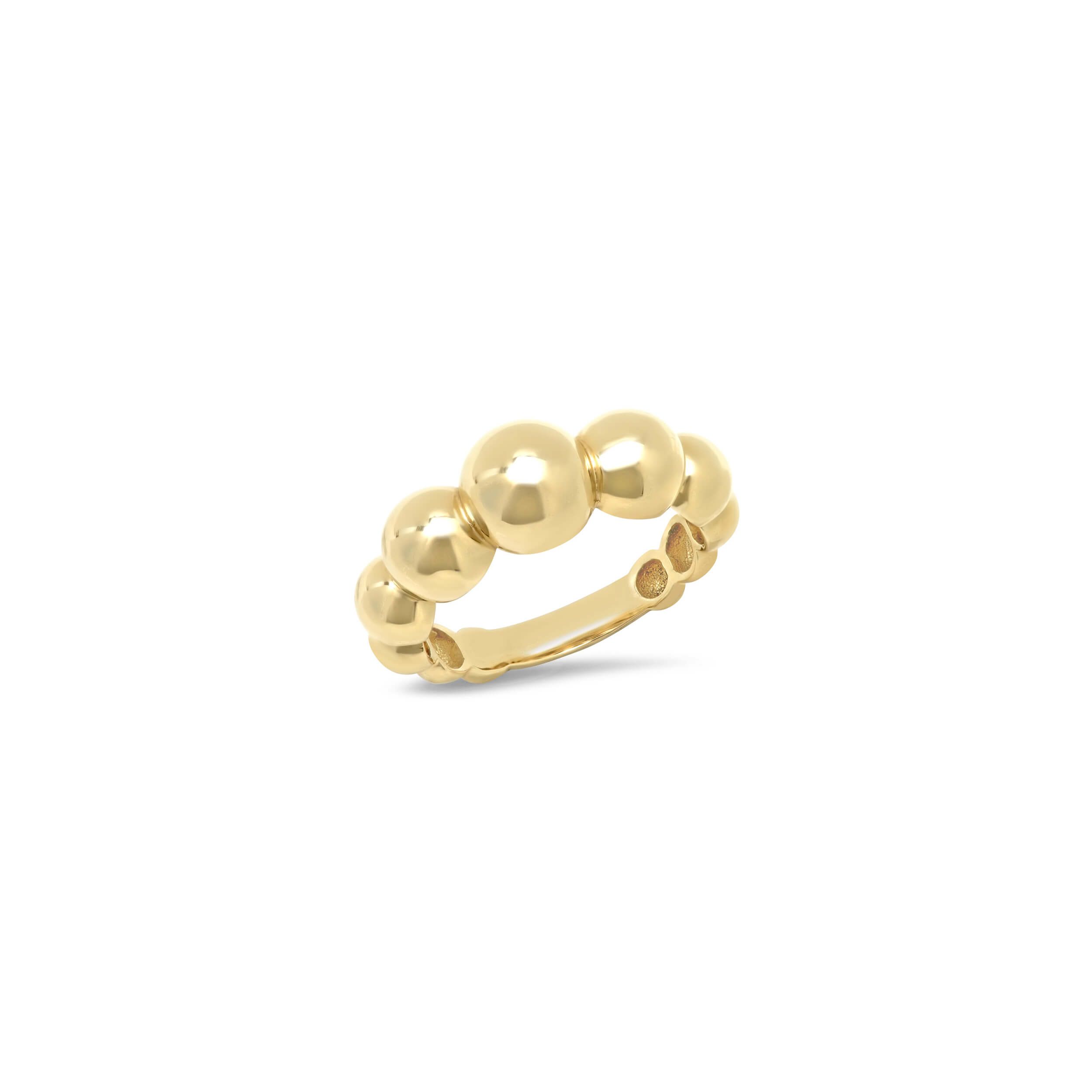 Moondance Jewelry Gallery Intended For Bubbles Gold Band Rings (View 5 of 25)