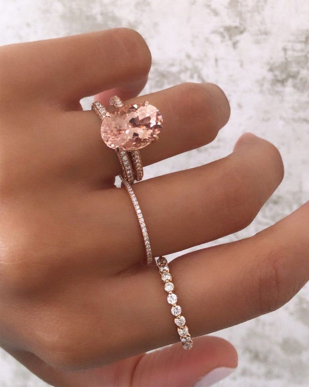 Morganite Engagement Rings: 48 Rings We Are Obsessed With Intended For Morganite Halo Rings (View 12 of 25)