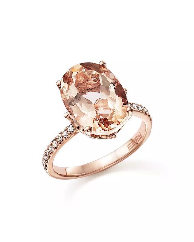 Morganite Engagement Rings: The Complete Guide For Morganite Halo Rings (Photo 25 of 25)