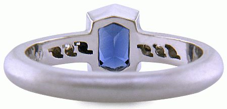 Morph Cut Sapphire And Diamond Ring – Bijoux Extraordinaire Pertaining To Diamond Morph Band Rings (View 10 of 25)