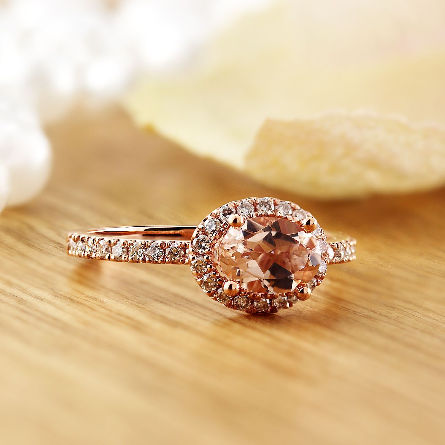 Non Traditional Engagement Ring Alternatives – Diamond Wish With East West Oval Orange Sapphire Rings (View 9 of 25)