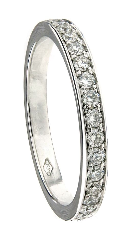 Pavé Eternity Ring – Eternity Rings | Diamant Dublin Throughout Bright Cut Rings (View 22 of 25)