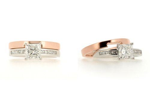 Pretty In Pink | More Than Diamonds For Diamond Morph Band Rings (View 9 of 25)