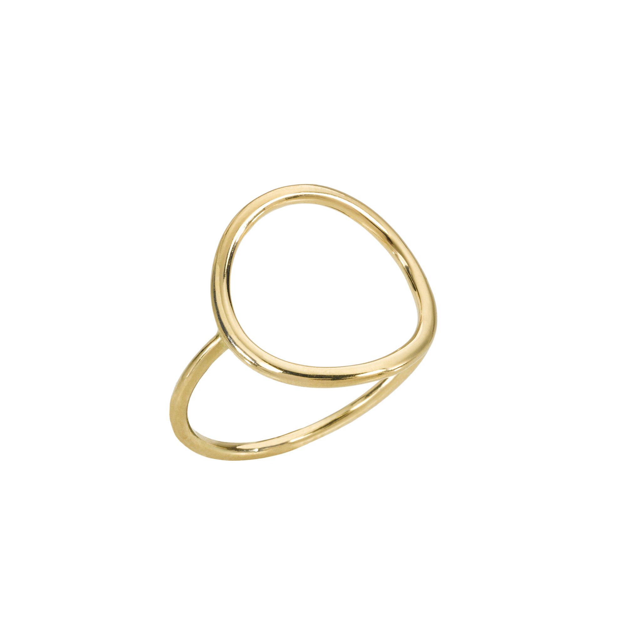 Round Wire Bubble Ring – Marco Gerbella Orafi In Bubbles Gold Band Rings (View 9 of 25)