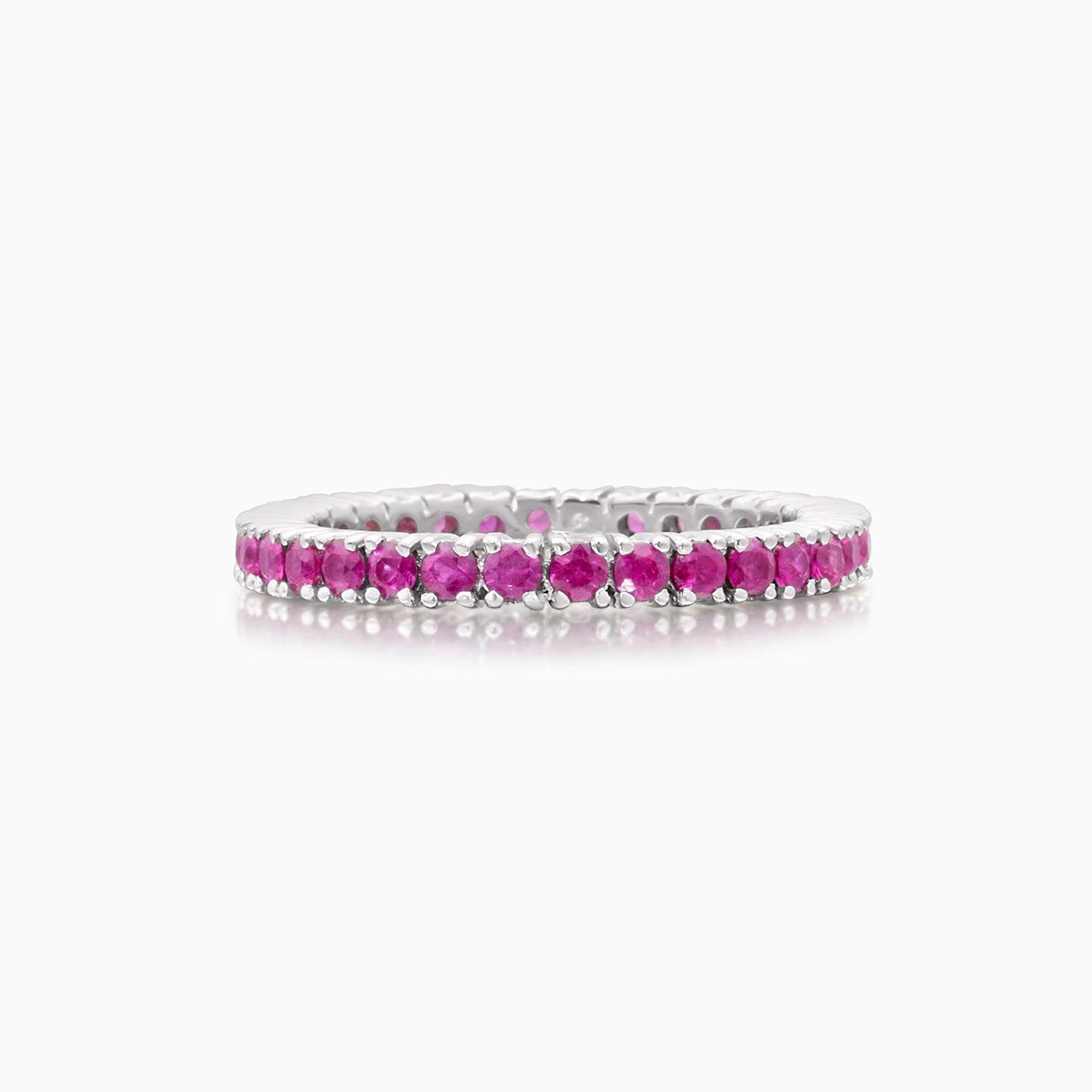 Ruby Eternity Ring – Maidor Within Maidor Eternity Rings (View 9 of 25)