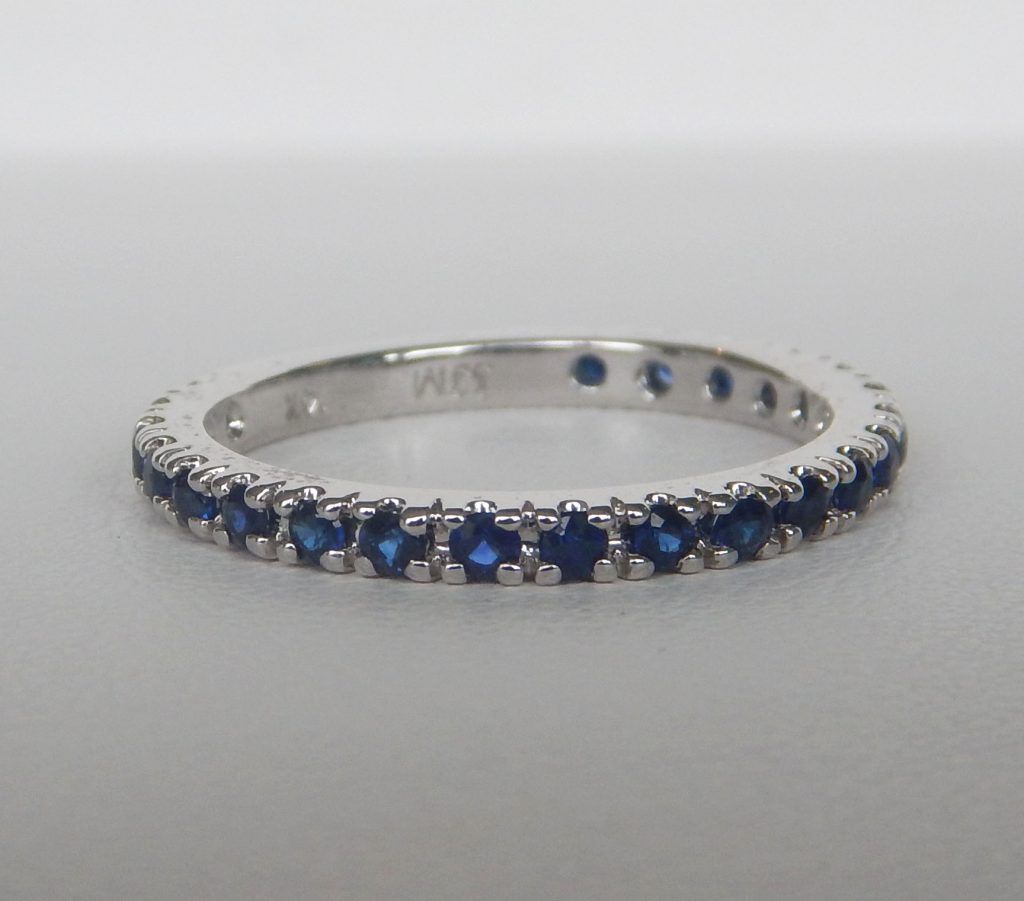 Sapphire Stacking Ring | Kloiber Jewelers With Regard To Stackable Sapphire Rings (View 6 of 25)