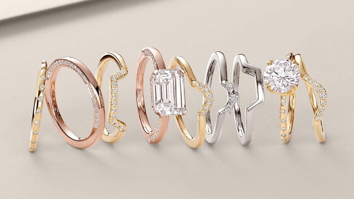 Shop Rings – Brilliant Earth With Petite Bow Diamond Stacking Rings (View 22 of 25)