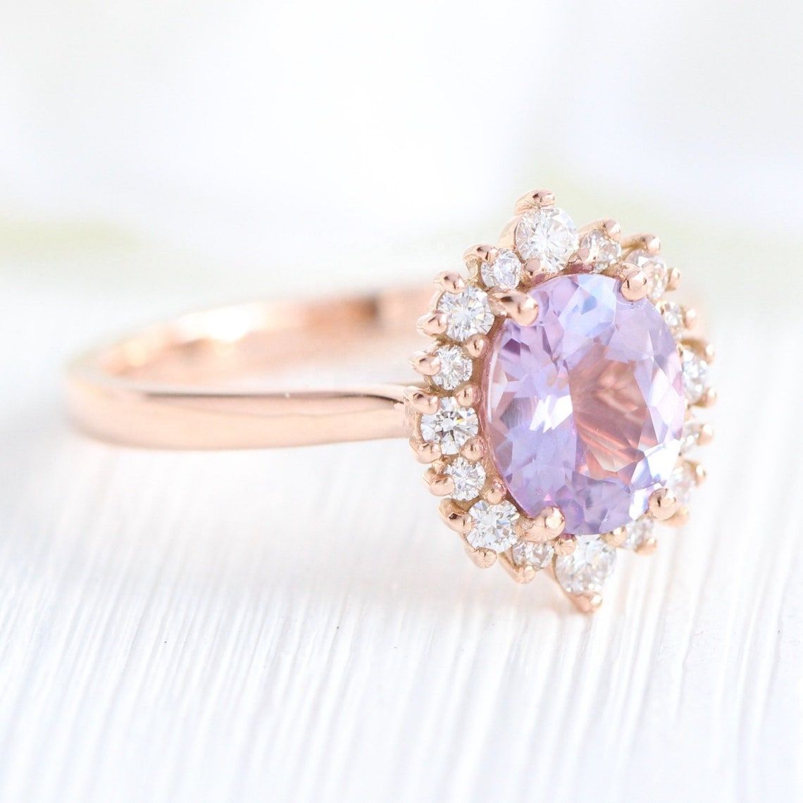 The Ultimate Guide To Amethyst Engagement Rings – Bridal Musings Intended For Amethyst And Diamonds Rings (View 10 of 25)